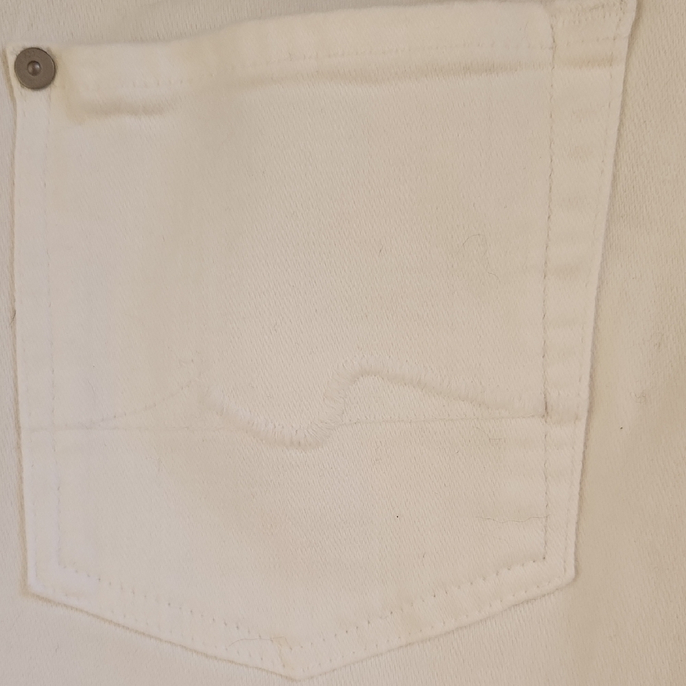 White Women's Jeans 7 For All Mankind - Picture 6 of 8